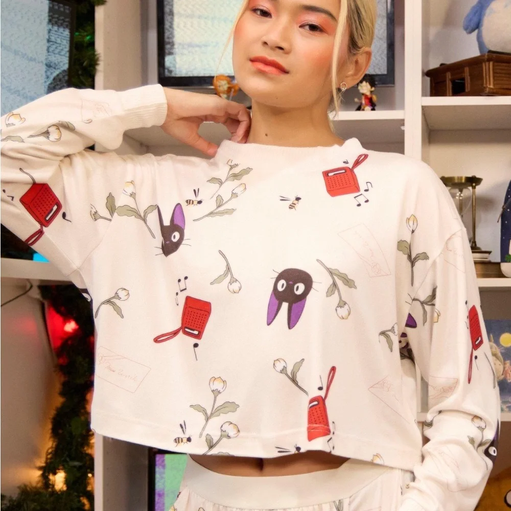 Studio Ghibli‎ Kiki’s Delivery Service Jiji Icon Lounge Set Hot Topic